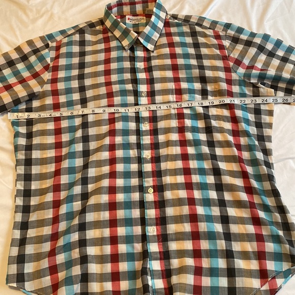 Bud Berma Weekender Plaid Long Sleeve Button Down Dress Shirt Size XL - Picture 8 of 12